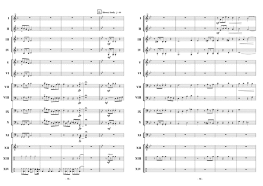 Pleased To Meet You Concert Band scores gallery preview page 9