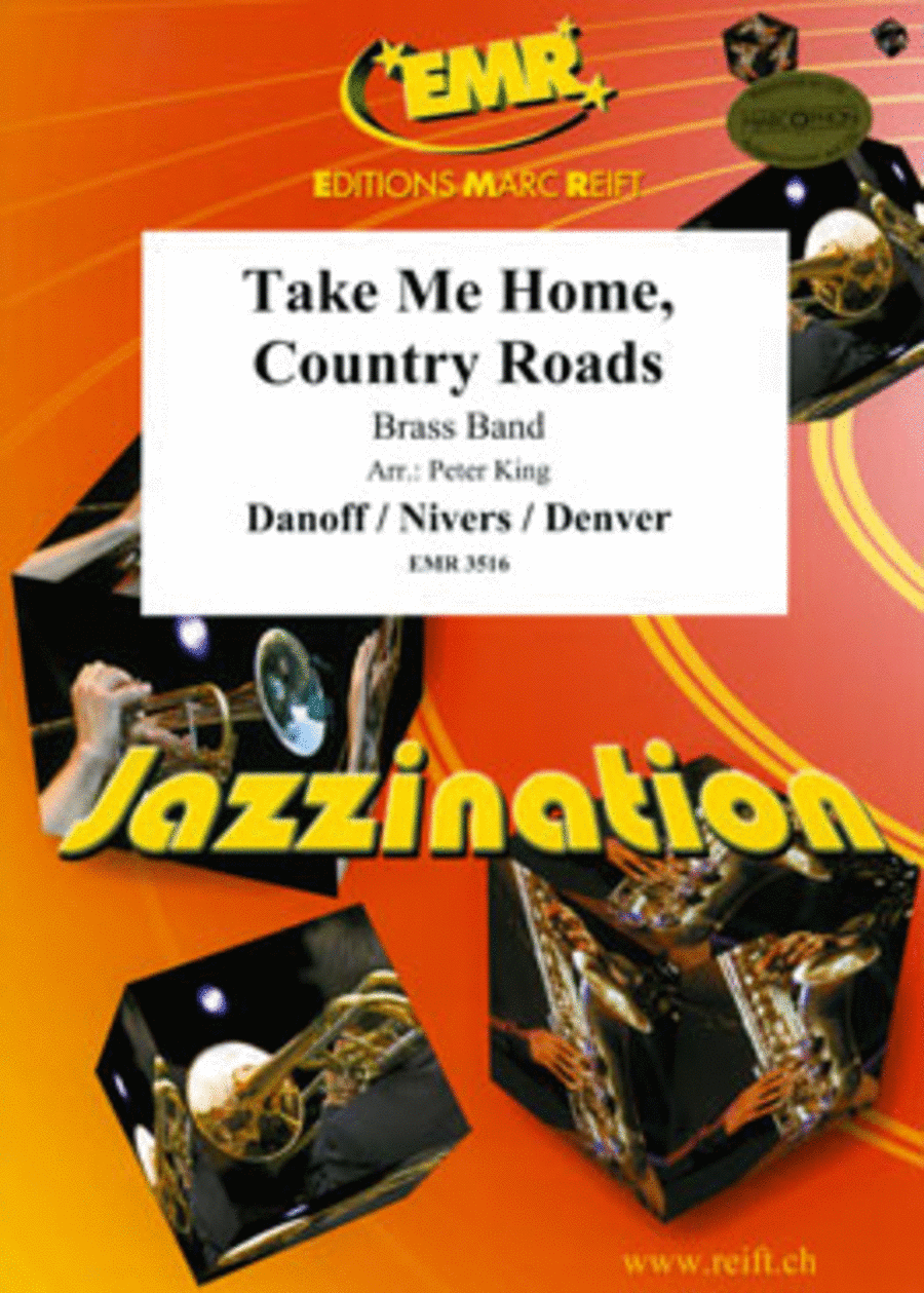 Take Me Home, Country Roads Brass Band scores gallery preview page 1