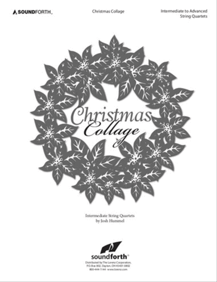 Book cover for Christmas Collage for String Quartet