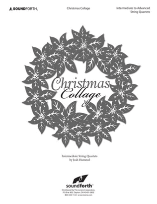Book cover for Christmas Collage for String Quartet