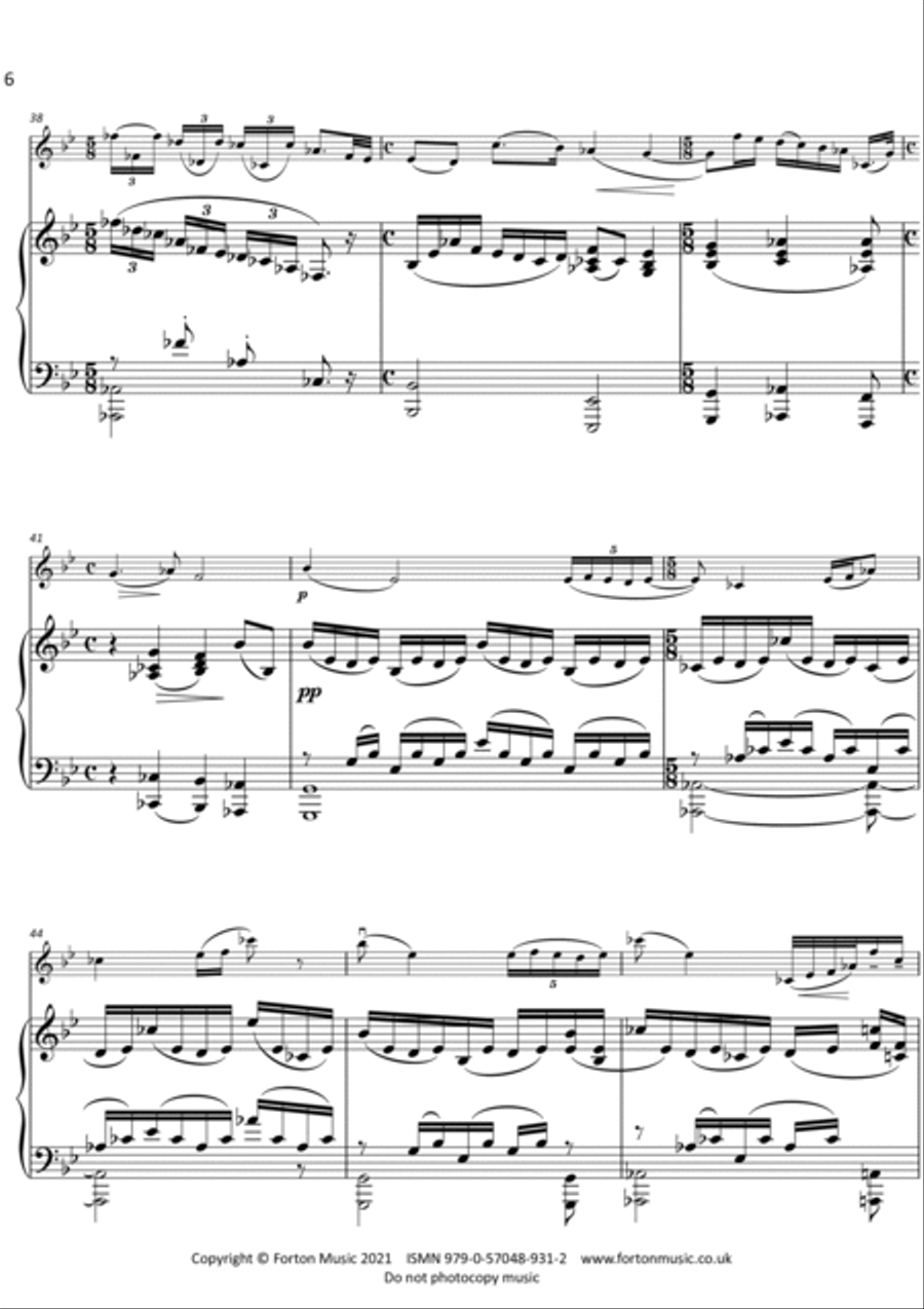 E-Motions Violin scores gallery preview page 6
