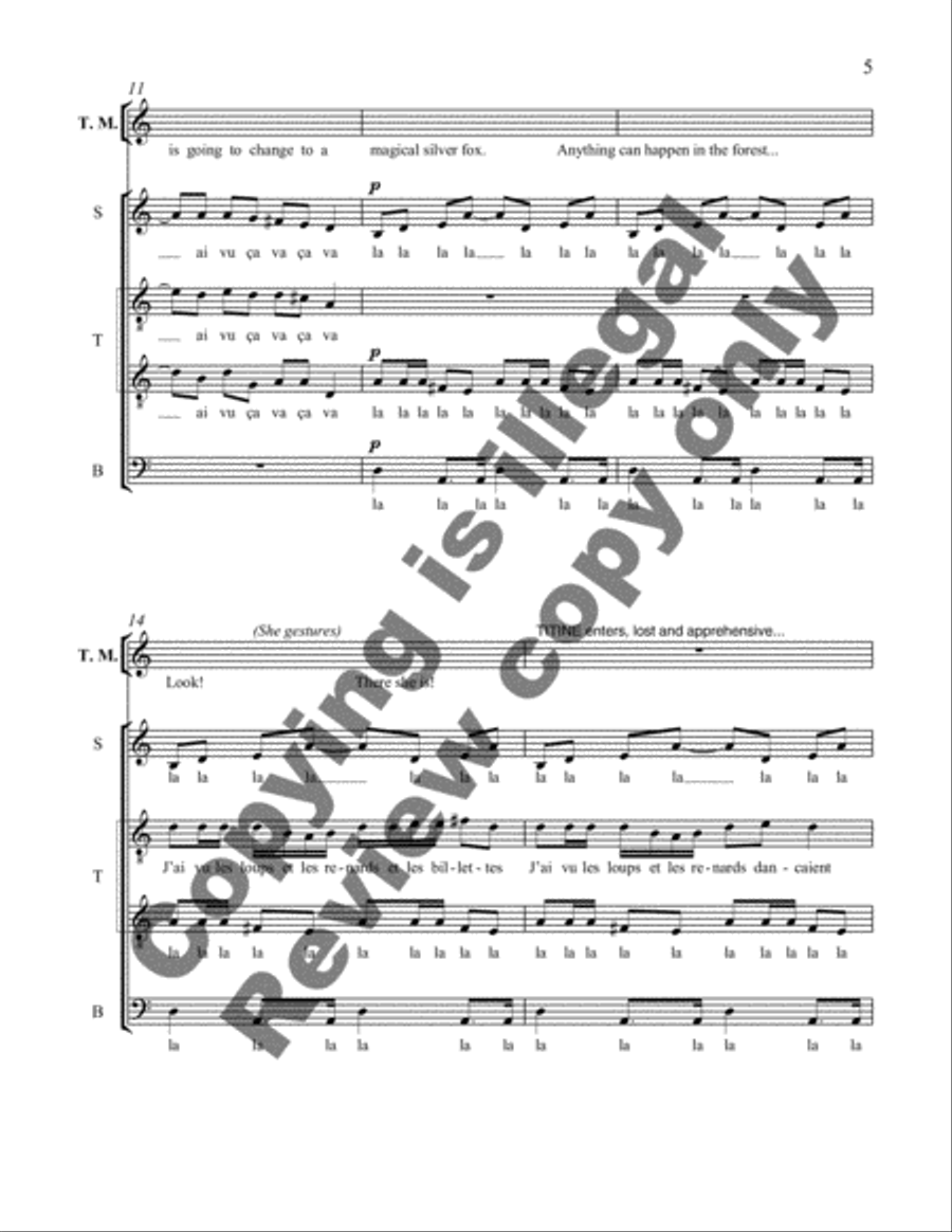 The Silver Fox Choir scores gallery preview page 10