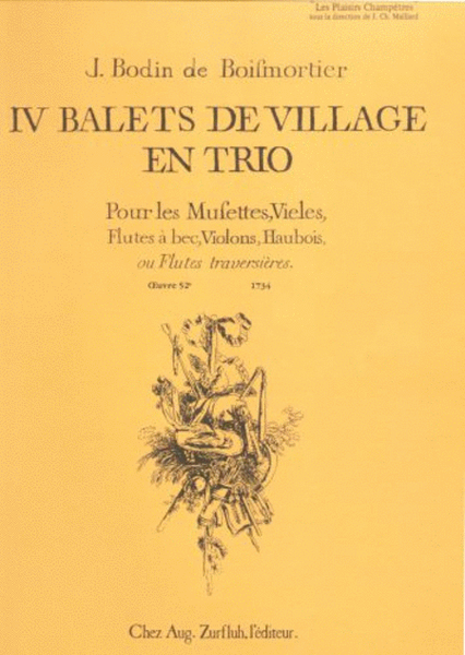 Quatre ballets de village pour les muse