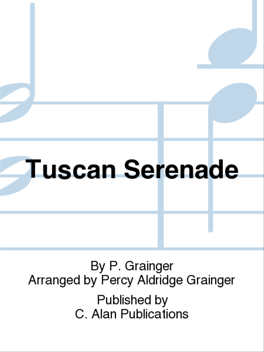 Tuscan Serenade Concert Band scores gallery preview page 1