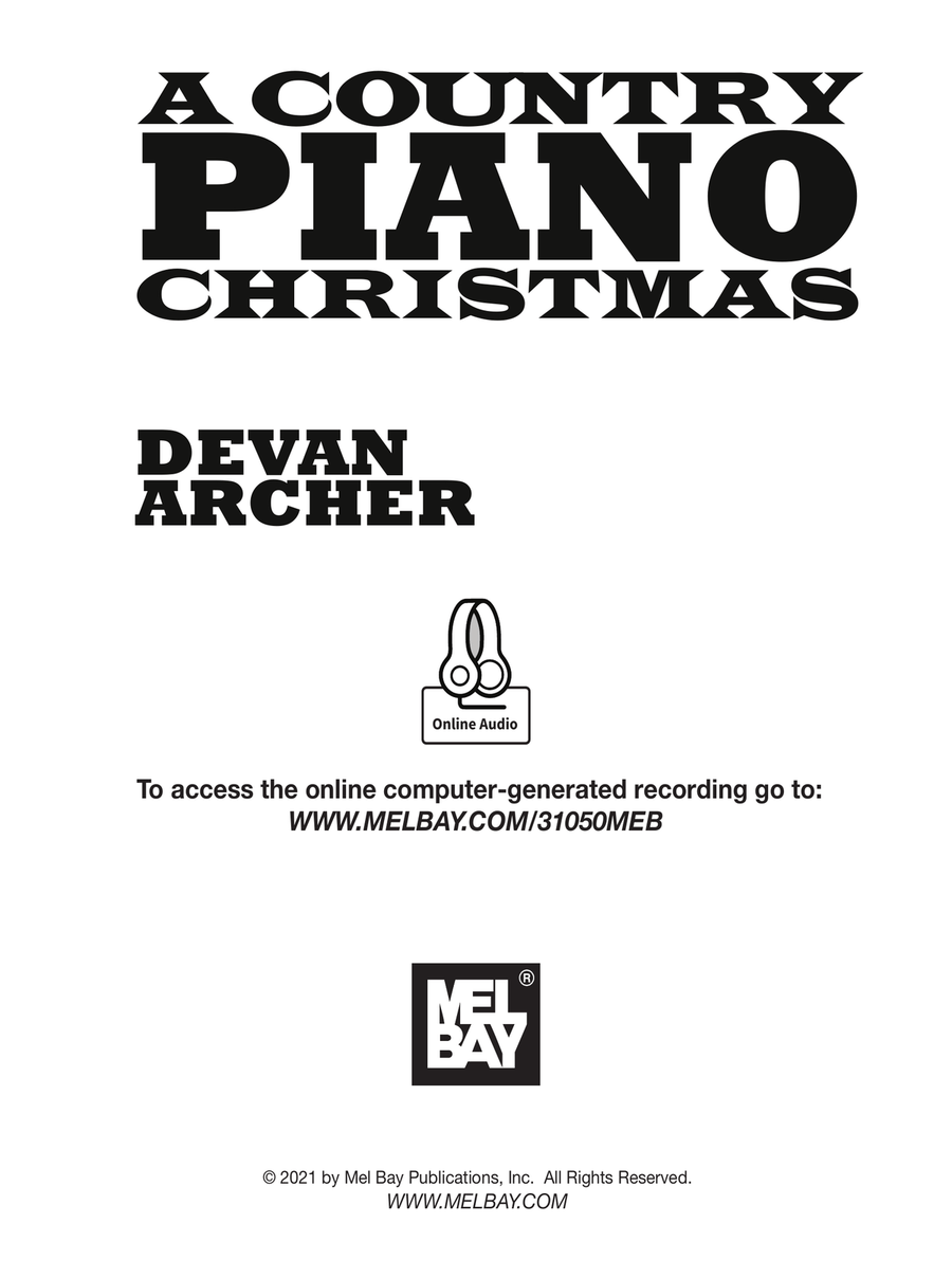 A Country Piano Christmas Piano Accompaniment - Digital Sheet Music page 2