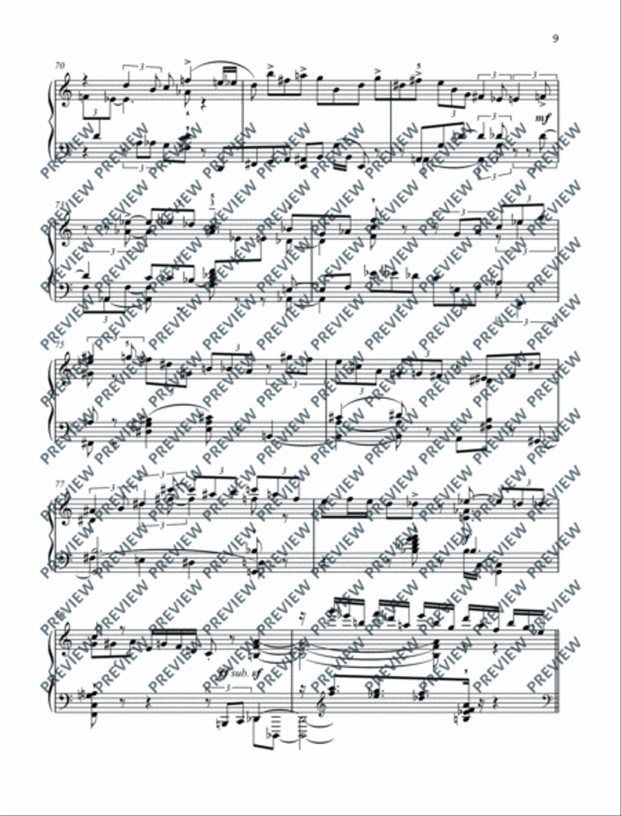 Countermove Piano Solo scores gallery preview page 10