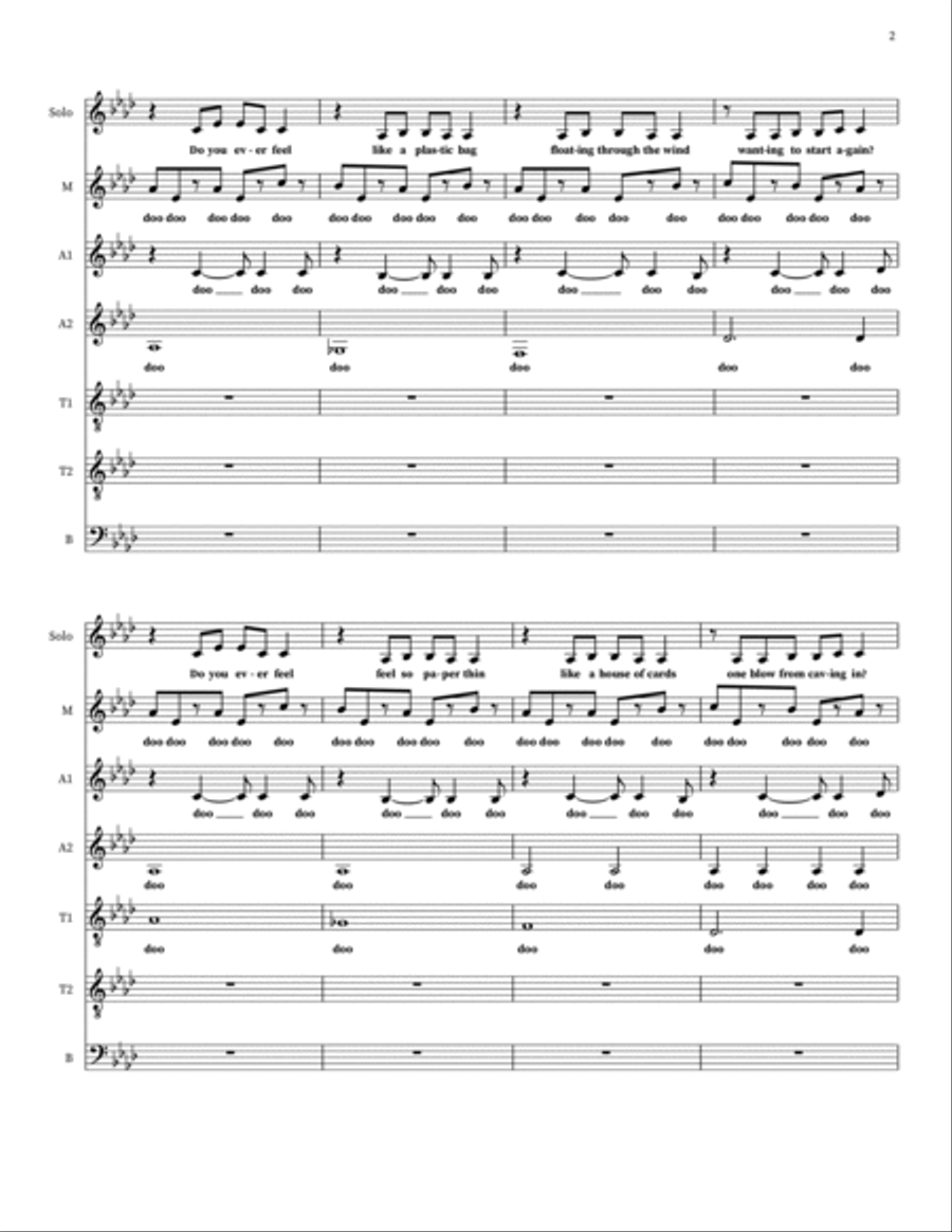 Firework Choir scores gallery preview page 2