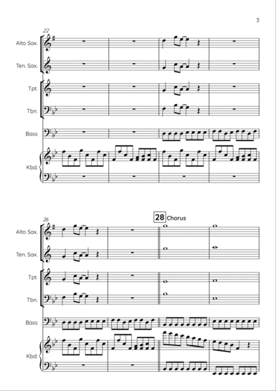 Video Killed The Radio Star Voice scores gallery preview page 5