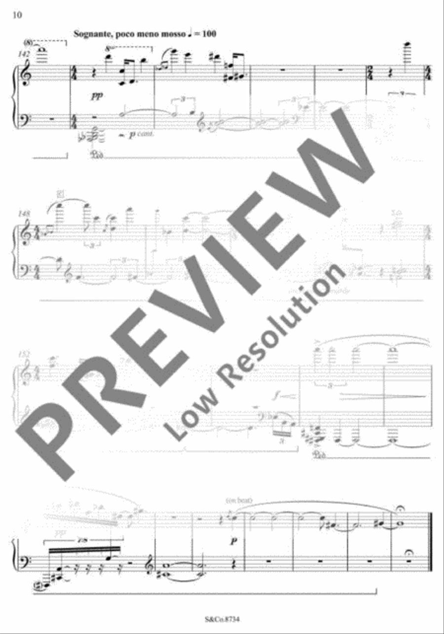 Through Magic Casements Piano Solo scores gallery preview page 13
