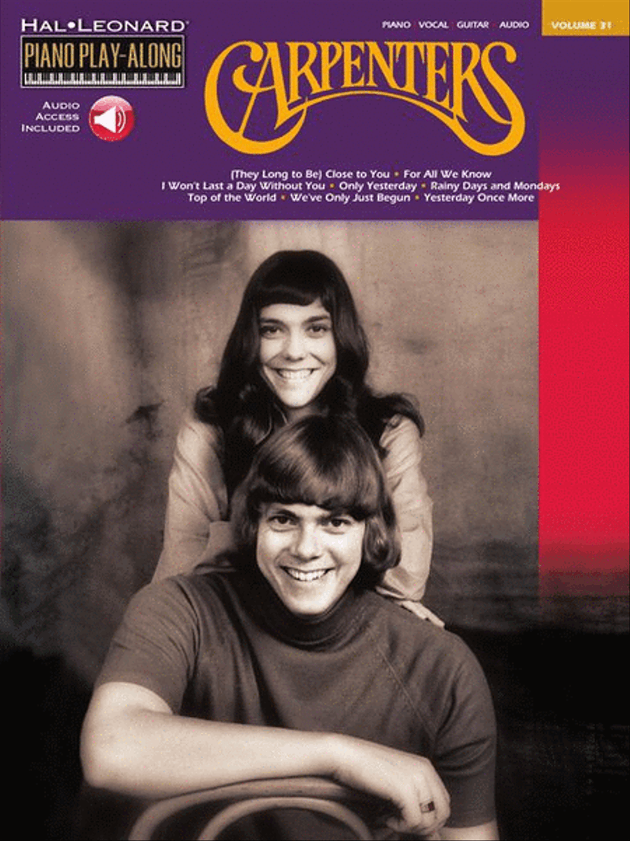 Carpenters Piano, Vocal, Guitar scores gallery preview page 2