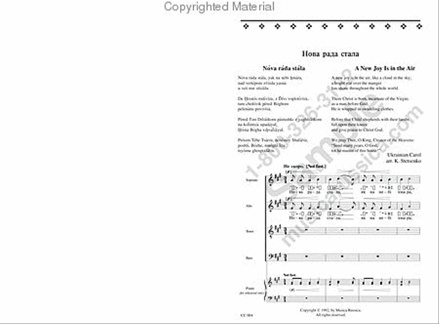 A New Joy A New Joy 4-Part scores gallery preview page 2