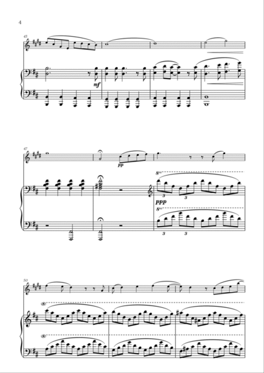 Mary, Did You Know? Trumpet Solo scores gallery preview page 4