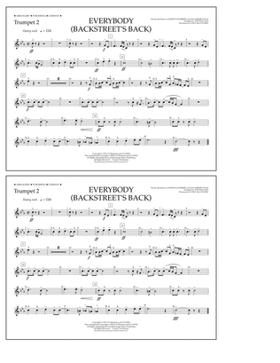 Book cover for Everybody (Backstreet's Back) (arr. Tom Wallace) - Trumpet 2