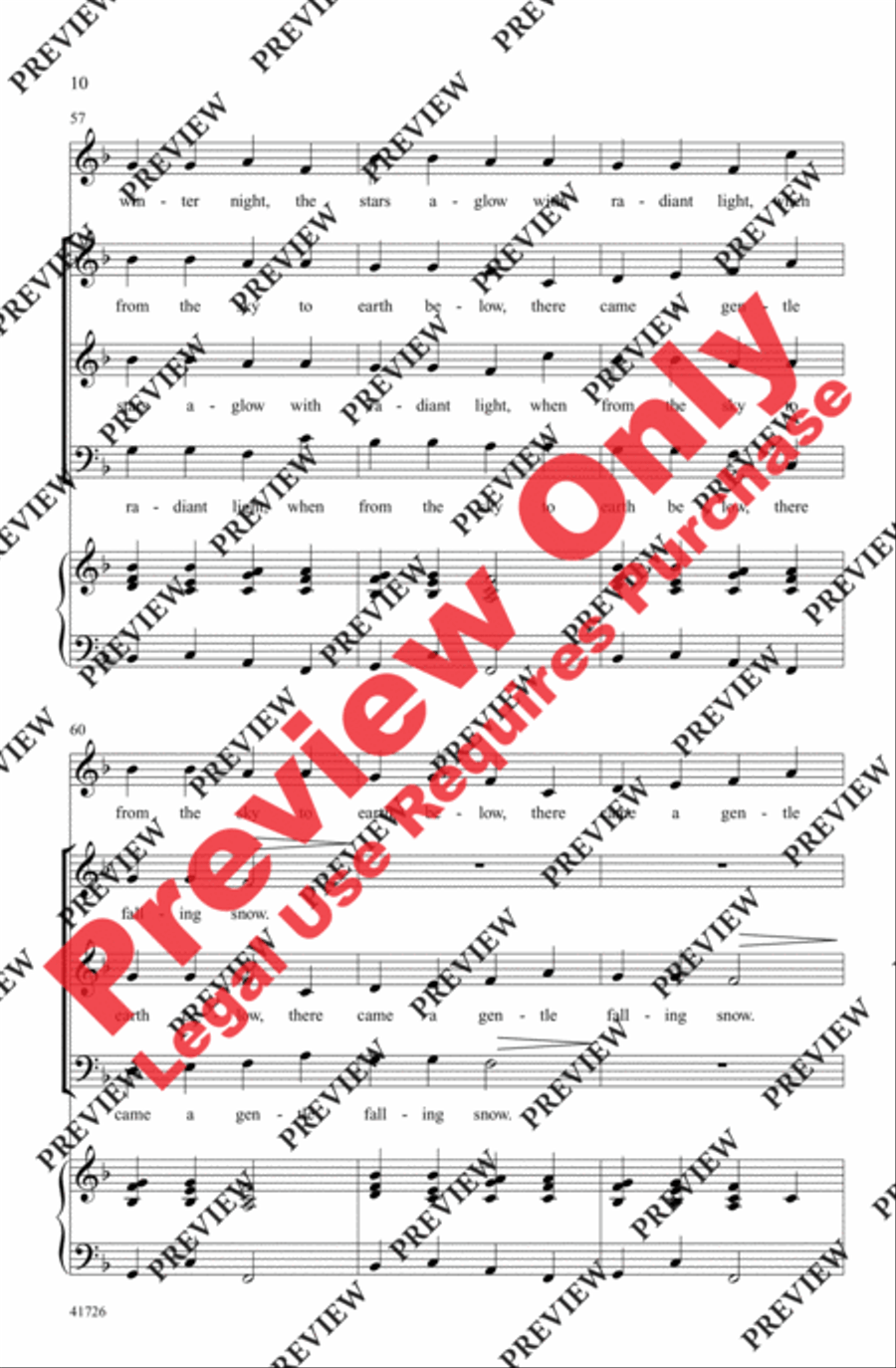 Winter Canon Winter Canon 3-Part scores gallery preview page 20