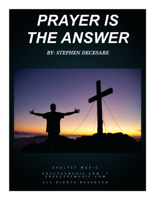 Book cover for Prayer Is The Answer
