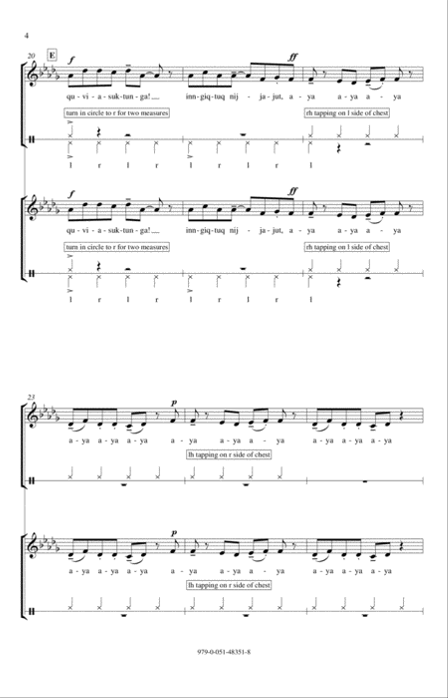 Inngiqtuq Inngiqtuq 2-Part scores gallery preview page 4