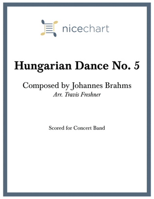Book cover for Hungarian Dance No. 5 (Score & Parts)