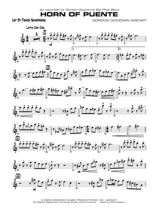 Horn of Puente: B-flat Tenor Saxophone