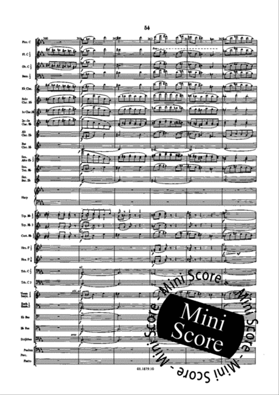 Ricercare Ricercare Concert Band scores gallery preview page 60