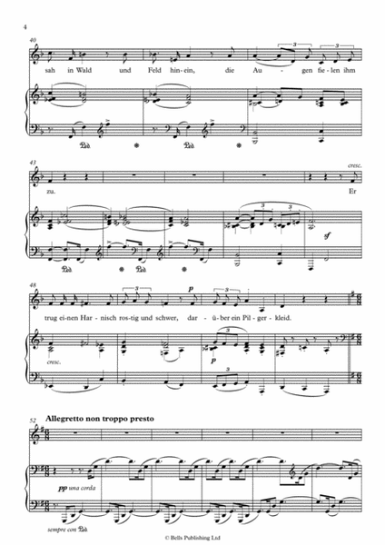 Archibald Douglas, Op. 128 (Original key. E-flat Major)