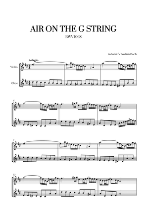 Johann Sebastian Bach - Air on the G String (for Violin and Oboe)