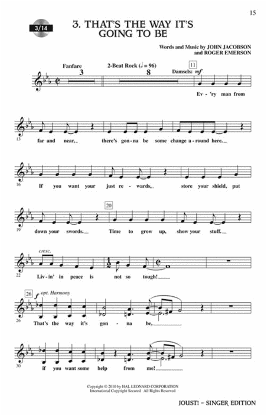 Joust! Joust! Choir scores gallery preview page 4