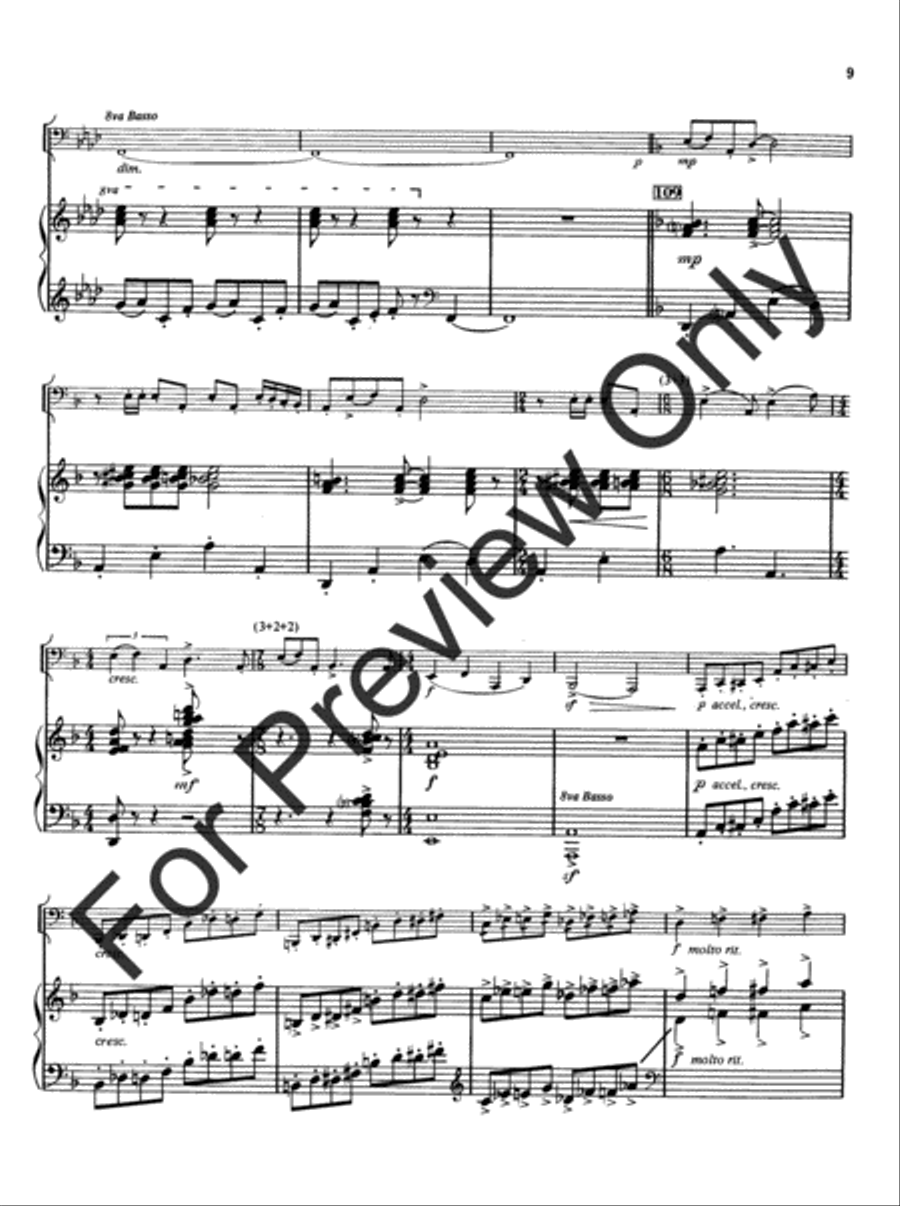 Ballad and Presto Dance Ballad and Presto Dance Tuba scores gallery preview page 11