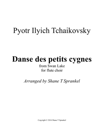 Danse des petits cygnes from Swan Lake