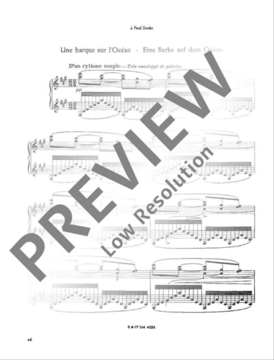 Miroirs Miroirs Piano Solo scores gallery preview page 17