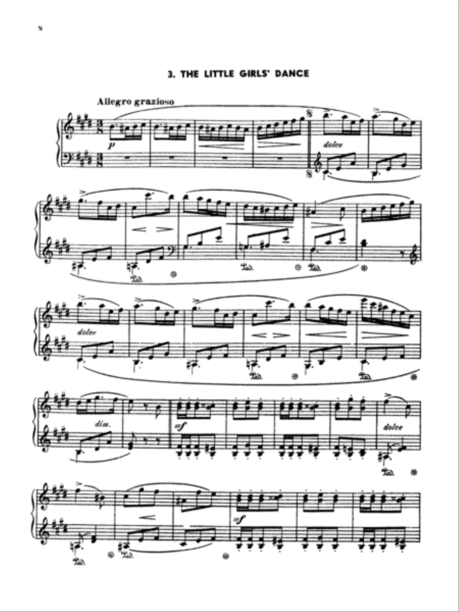 Gade: Children's Christmas Eve Piano Solo scores gallery preview page 1