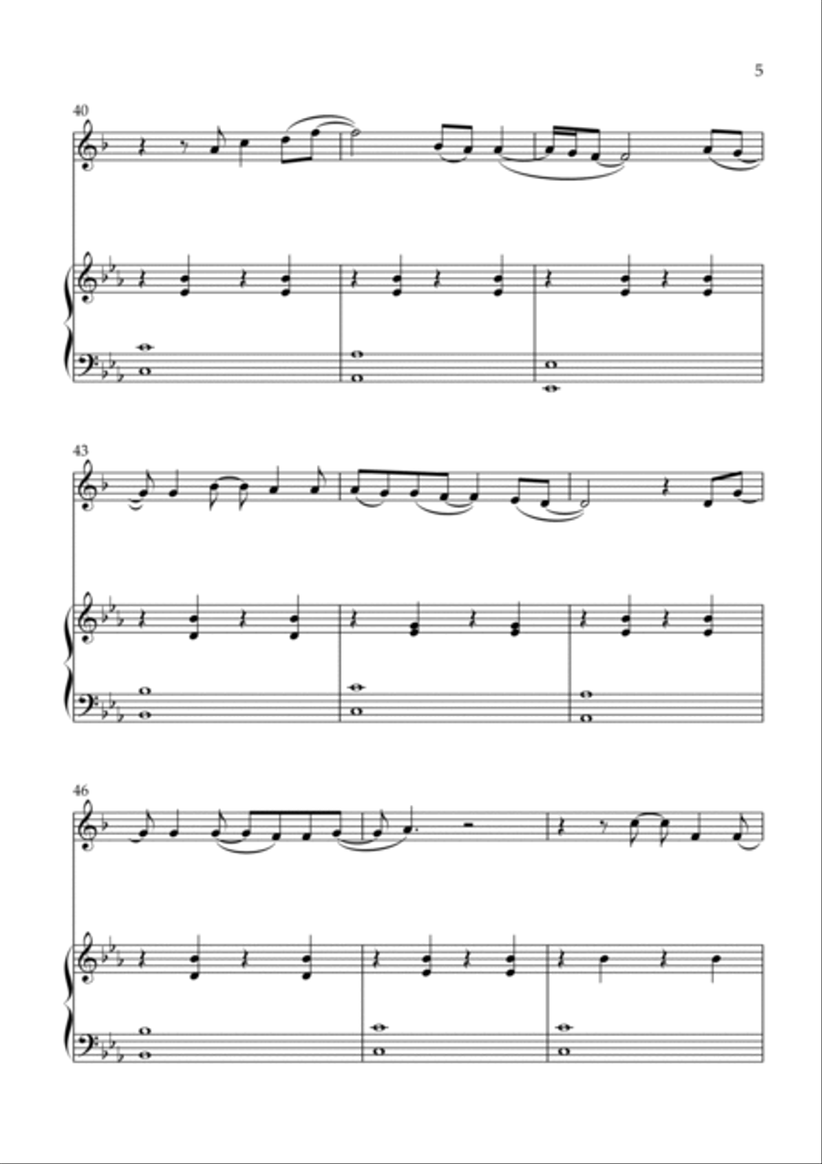When I Get There B-Flat Clarinet scores gallery preview page 5