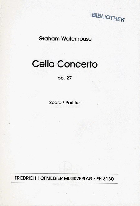 Cello Concerto op. 27