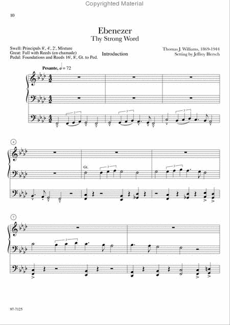 Introductions, Harmonizations, Accompaniments, Interpretations, Vol. 2 Organ scores gallery preview page 3