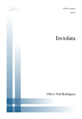 Book cover for Inviolata (from "Ave Maris Stella")