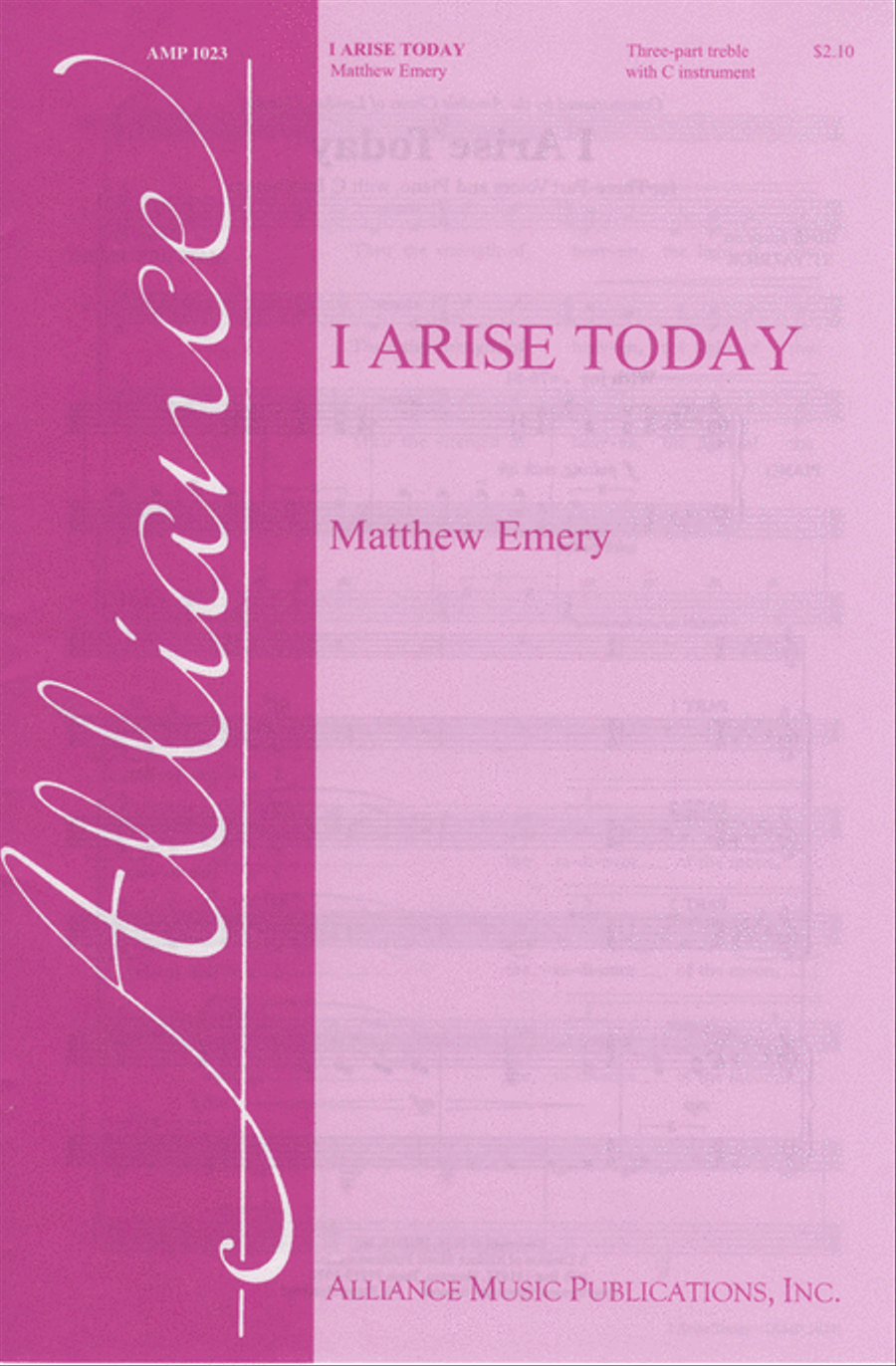 I Arise Today 3-Part scores gallery preview page 1