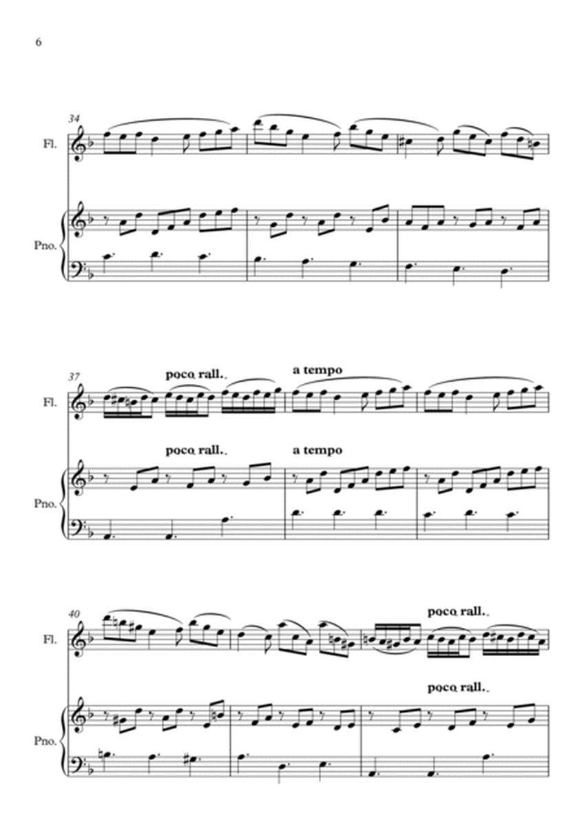Meditation (Opus 18), for Flute and Piano image number null
