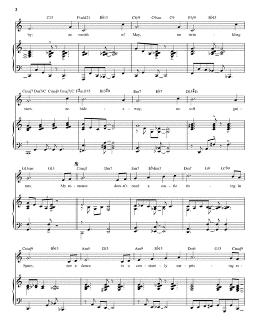 My Romance [Jazz version] (from Jumbo) (arr. Brent Edstrom)