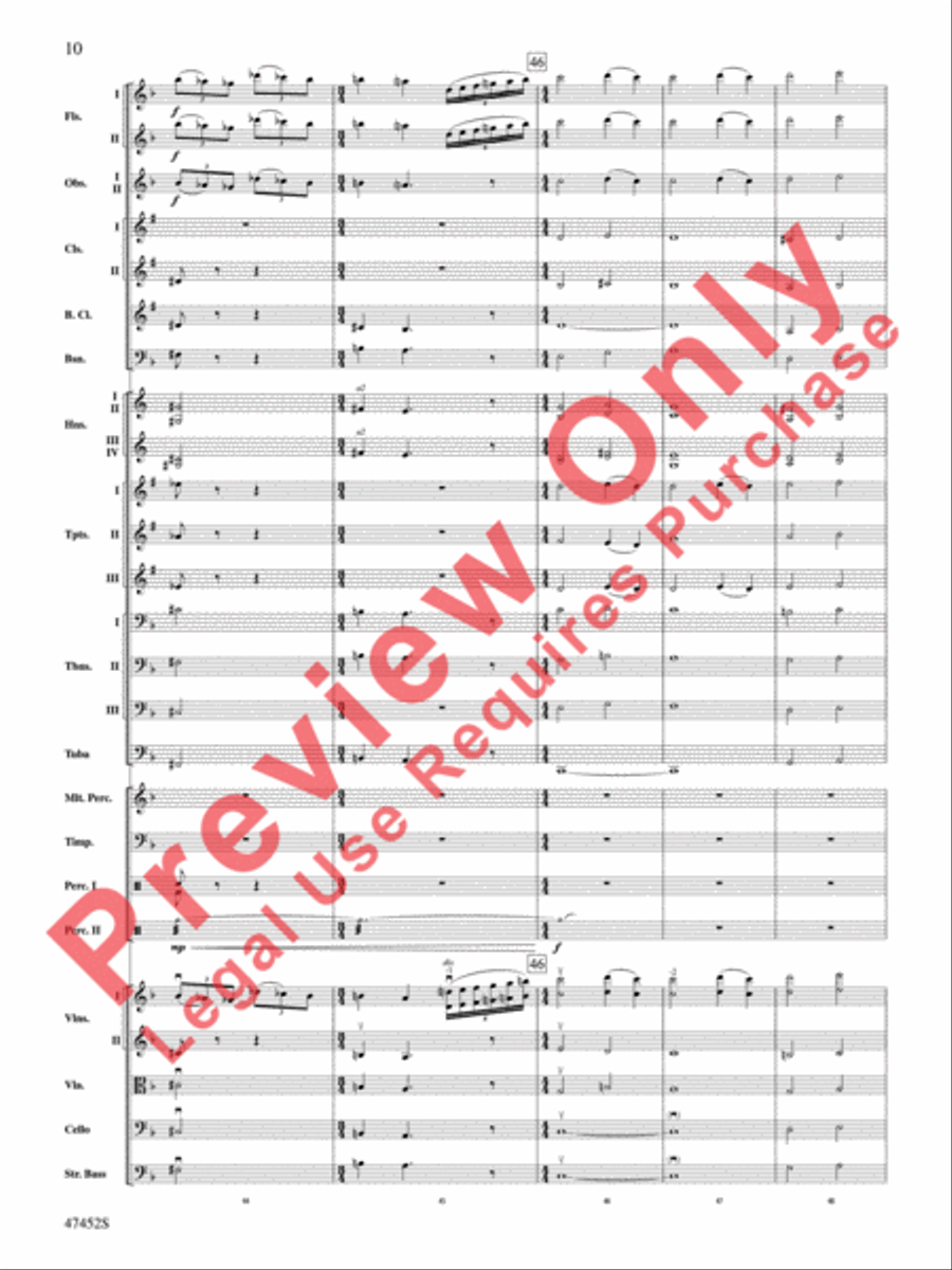 Fantastic Beasts: The Crimes of Grindelwald Full Orchestra scores gallery preview page 11