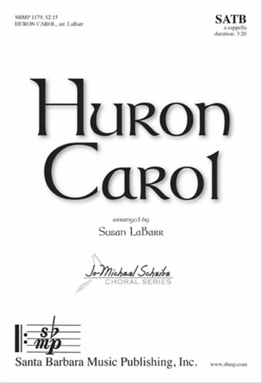 Huron Carol - SATB Octavo 4-Part scores gallery preview page 1
