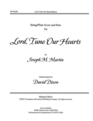 Lord, Tune Our Hearts - String Score and Parts