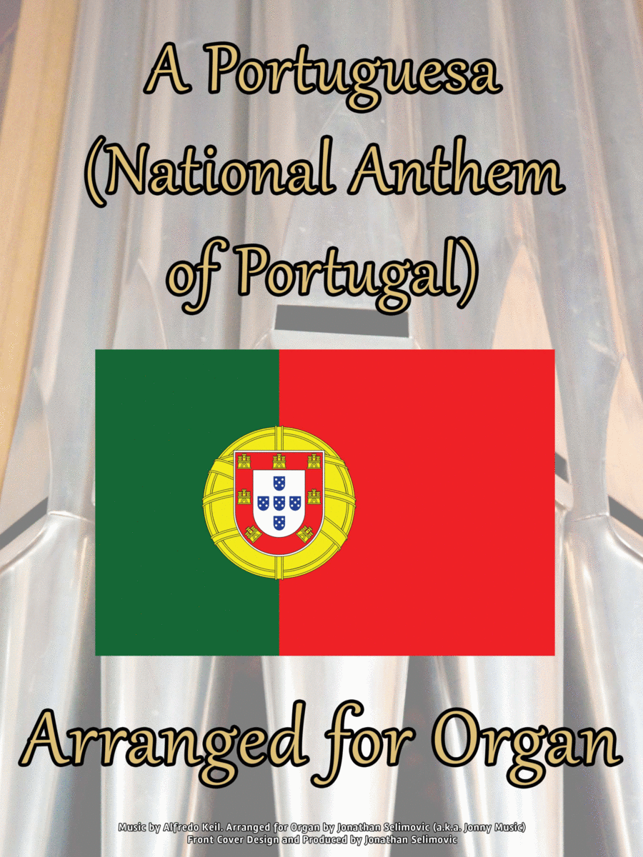 A Portuguesa (National Anthem of Portugal) Organ Solo scores gallery preview page 1