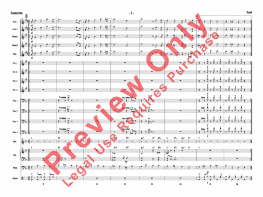 Jump Jump Jazz Ensemble scores gallery preview page 5