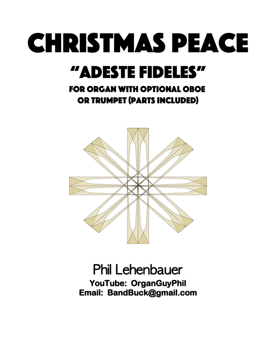 Christmas Peace (Adeste Fideles) organ work, by Phil Lehenbauer image number null