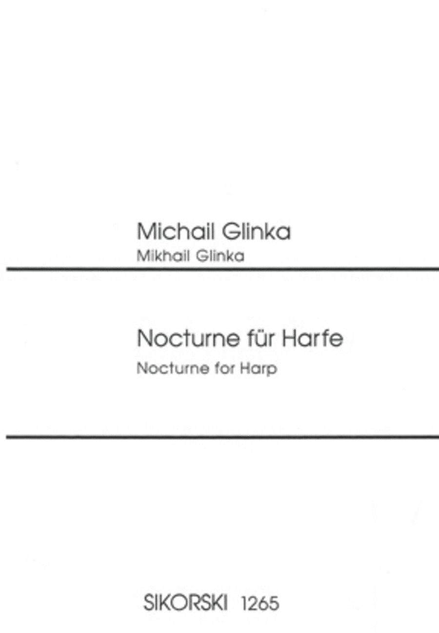 Nocturne for Harpsichord Harpsichord scores gallery preview page 1
