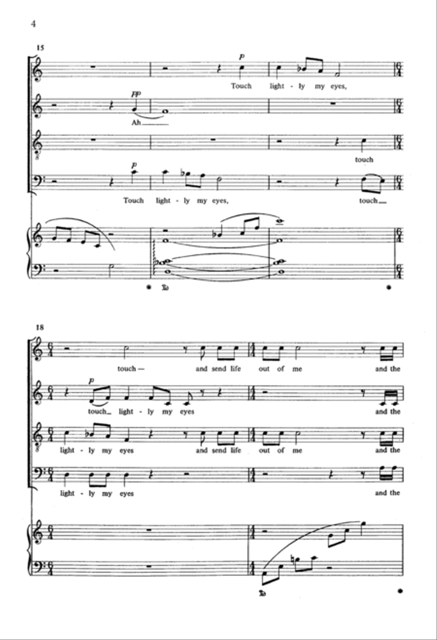 White Horses 4-Part scores gallery preview page 4
