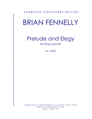 [Fennelly] Prelude and Elegy