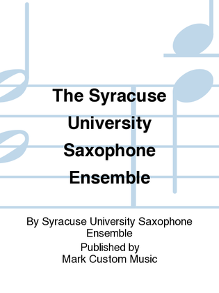 The Syracuse University Saxophone Ensemble