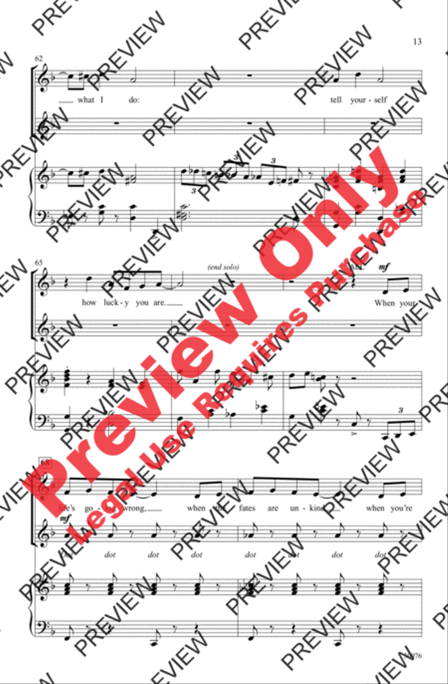 Seussical the Musical: A Choral Medley 2-Part scores gallery preview page 13