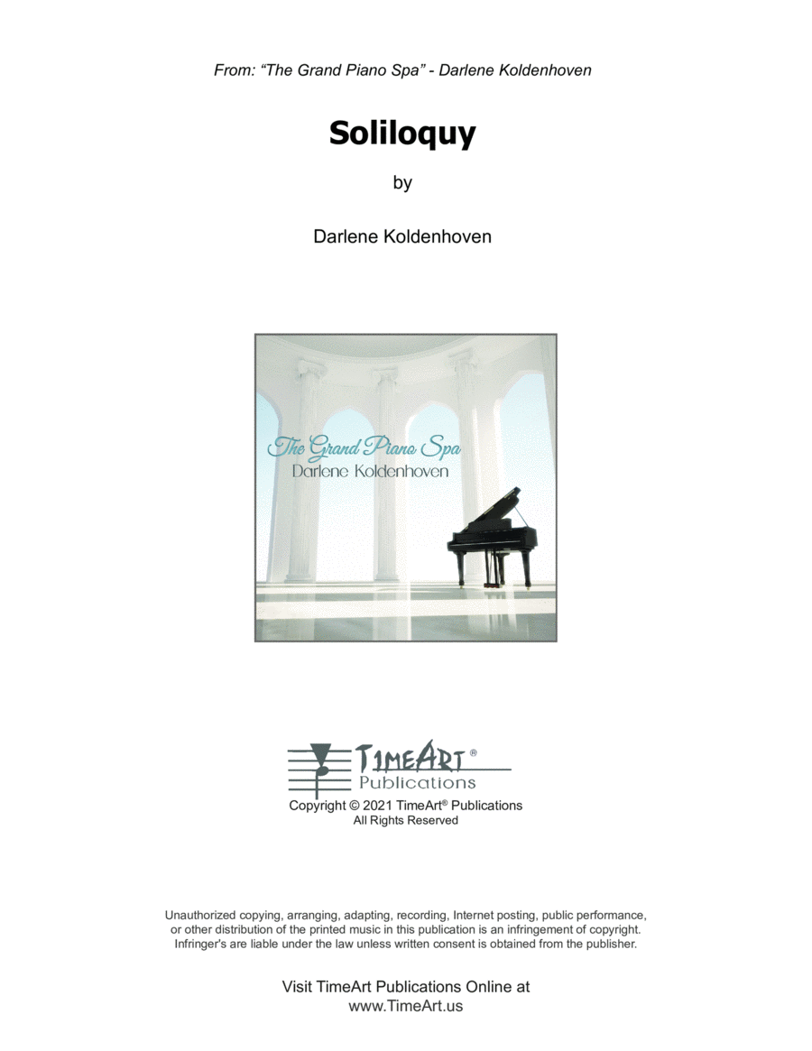 Soliloquy Piano Solo scores gallery preview page 1