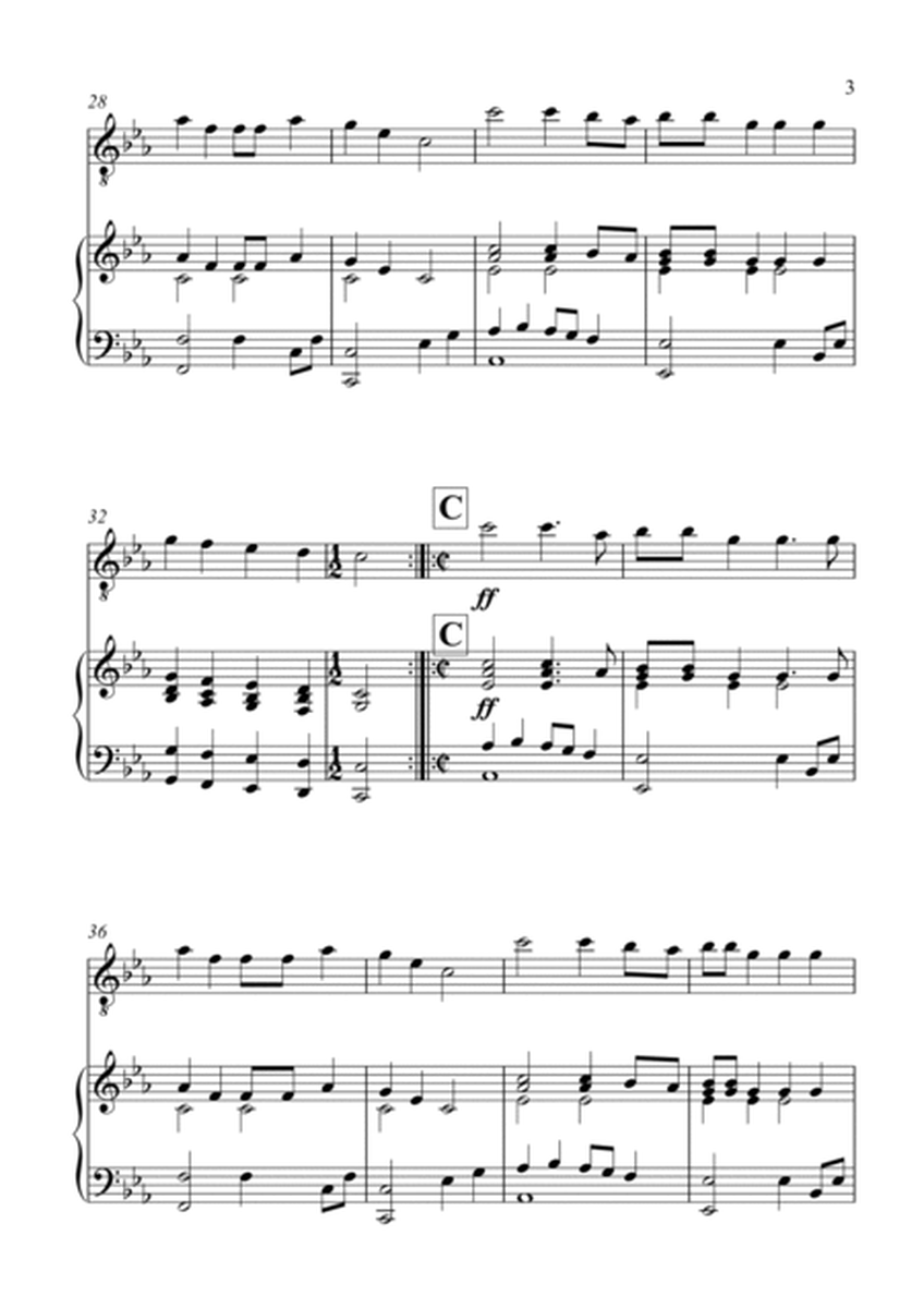 Wellerman (Tenor Saxophone & Piano) image number null